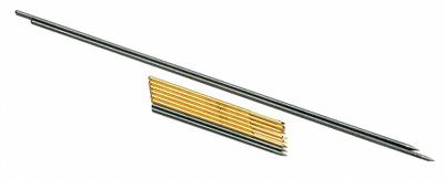 FLUKE Test Probe: Std Probe, 3 7/8 in Lg, Silver, 600 V Max Volt - Test Probes