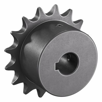 TRITAN Roller Chain Sprocket: 06B, For 3/8 in Chain Pitch, 12 mm Bore Dia, 16 Teeth - Size 06B Fixed-Bore Roller Chain Sprockets