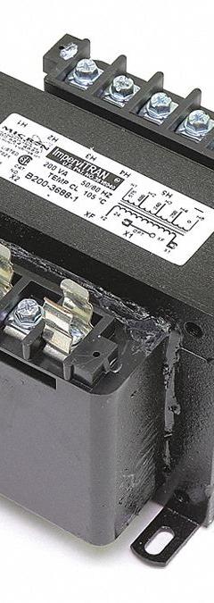 REZNOR Transformer, 460, 230, 208V Primary, 24V Secondary, 200VA: Mfr Part # 39095. Key specifications — Manufacturer Part Number: 39095; Product Type: Transformer, 460, 230, 208V Primary, 24V Secondary, 200VA.