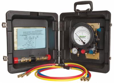 MIDWEST INSTRUMENT Backflow Preventer Test Kit: 5 Valves, 34CU36/34CU37/34CU38/34CU39/34CU41 - Backflow Preventer Test Kits