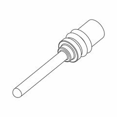 ANDERSON POWER PRODUCTS Connector Contact: PP30, 10 AWG, Tin, 1230G1, 30 A Current Rating, Crimp. Key specifications — Manufacturer Part Number: 1230G1; Voltage Rating: 600V AC/600V DC; Wire Size: 10 AWG; Contact Type: Crimp.