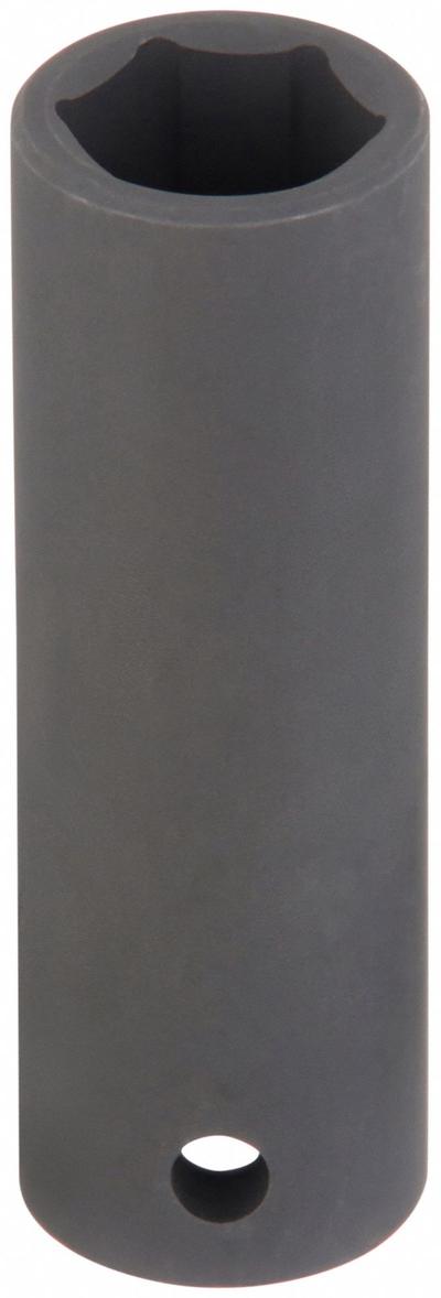 WESTWARD Impact Socket: 1/2 in Drive Size, SAE, 1/2 in Socket Size, 6-Point, Deep - 1/2" Drive Impact Sockets