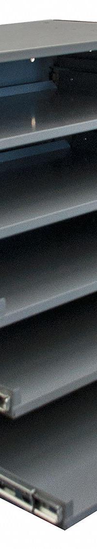Sliding Drawer Cabinet Frame: 20 1/2 in x 12 1/2 in x 21 in, For 5 Drawers, Gray, Bearing (MPN 305B-95). Key specifications — Cabinet Color: Gray; Stackable: Yes; Brand: DURHAM MFG.