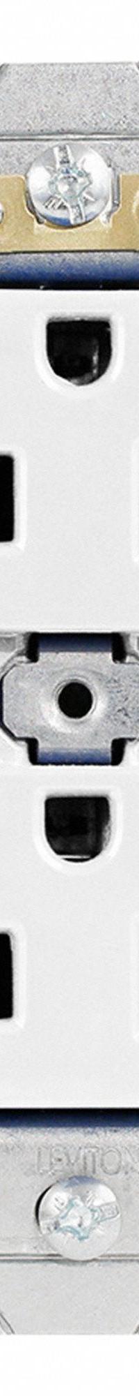 LEVITON Duplex Receptacle Outlet: Duplex, 5-15, White, 125V AC, 15 A, 2 Pole / 3 Wire (MPN 5262-S1W)