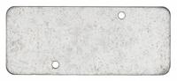 RACO Electrical Box Cover: 1 Gangs, Blank, For Rectangular Box Shape, Steel, 9.5 cu in Capacity (MPN 880). Key specifications — Brand: RACO; For Box Shape: Rectangular; Material: Steel; Cover Design: Blank.