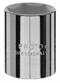 PROTO Socket: Metric, 1/2 in Drive Size, 34 mm Socket Size, 6-Point, Std, Chrome, Not Tether Capable (MPN J5434MH). Key specifications — attr1204417: PROTO; attr1204392: Chrome.