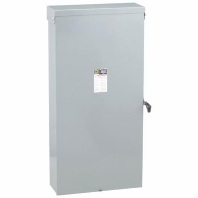SQUARE D Safety Switch: Fusible, 600 A, Three Phase, 240V AC, Galvanized Steel - Fusible Safety Switches