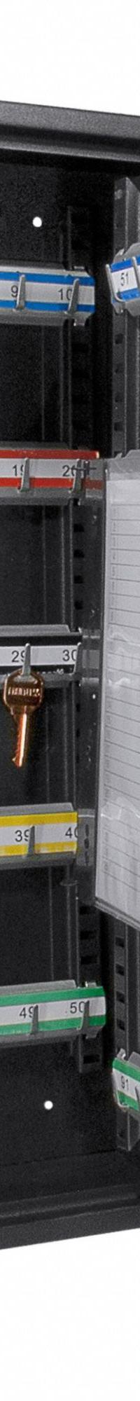 Key Cabinet: 200 Key Capacity, Single Key Lock, Steel, Black, 21 3/4 in Ht, 14 3/4 in Wd, Wall Mount (MPN AX11824). Key specifications — Brand: BARSKA; Finish: Matte; Includes Key Tags: No Key Tags Included; Includes Mounting Hardware: Mounting Hardware Included; Color: Black; Mounting Location: Wall; Material: Steel.