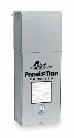 ACME ELECTRIC Temporary Power Station: Single Phase, 480V AC, 120/240V AC, Hard Wired, 60 Hz, Gray (MPN PT061150007LS). Key specifications — Inlet Connection: Hard Wired; Inlet Voltage Rating: 480V AC; Brand: ACME ELECTRIC; Outlet Voltage Rating: 120/240V AC.