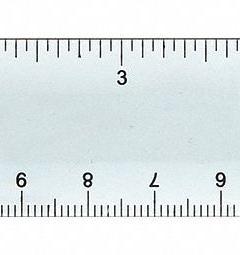 WESTCOTT Ruler: KT-40, Gen Purpose, 6 in, 0.08 in Thick, 1/16 in/1 mm, Black, Rigid, Matte, Case. Key specifications — attr939978: 1/16 in; attr944136: Case; attr934745: WESTCOTT; attr939993: Decimal; attr986193: Printed.