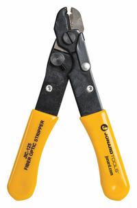 JONARD TOOLS Fiber Optic Cable Stripper: Plastic, Stripping, 5 3/16 in Product Lg, 250 micron (MPN JIC-125). Key specifications — attr424275: JIC-125; attr511296: Stripping; attr511318: Blades are Ground and Hardened; attr511331: Standard Cushion; attr511372: Fiber Optic Cable Strippers; attr511383: 250 micron; attr424278: JONARD TOOLS; attr546747: Single Slot.