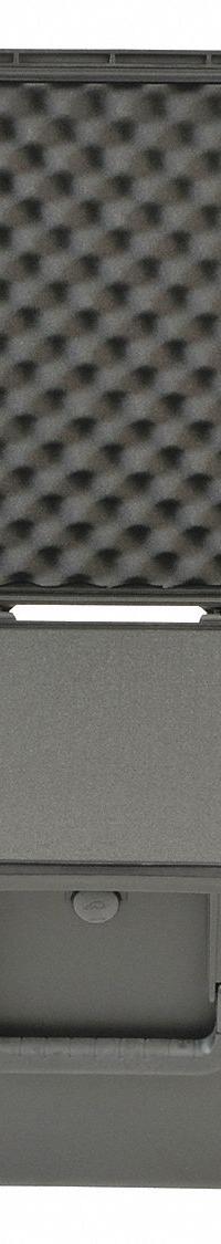 SKB Protective Case: 22 1/2 in x 22 1/2 in x 12 1/2 in Inside, Pick and Pluck, Black, 2 Wheels, IP67 (MPN 3I-2222-12BC). Key specifications — Handle Style: Molded; Brand: SKB; Case Closure Type: Latches.