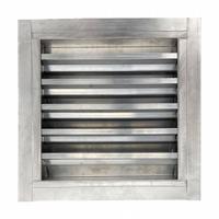 Intake Louver: Flanged, Flush Mount, 29 1/2 in H, 17 1/2 in W, Aluminum, 1 1/2 in Flange Wd (MPN 805TU1). Key specifications — Brand: DAYTON; Maximum Air Velocity: 1,300 fpm.