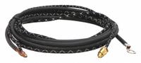 MILLER ELECTRIC Power Cable: 12 1/2 ft, 2-Piece, Braided Rubber, 57Y01-2. Key specifications — Reference Number: 57Y01-2; Cable Material: Braided Rubber; Brand: MILLER ELECTRIC.