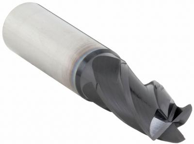 OSG Square End Mill: Carbide, TiAlN Coated, 4 Flute, 14 mm Mill Dia, 30 mm LOC - General Purpose Carbide Square End Mills
