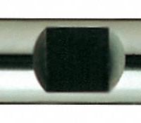 YG-1 Square End Mill: High Speed Steel, TiN Coated, Double End, 2 Flute, 3/8" Mill Dia, 9/16" LOC (MPN 11055HN)
