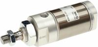SMC Round Body Cylinder: 1 1/2 in Bore, 2 in Stroke, Non-Repairable, Stainless Steel, Nose Mounting (MPN NCMB150-0200C). Key specifications — attr1122958: Rotating Rod; attr942235: Carbon Steel; attr942202: SMC; attr942227: Nose; attr942243: NCM.