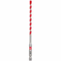 MILWAUKEE Hammer Drill Bit: 3/16 in Drill Bit Size, 4 in Max Drilling Dp, 6 in Overall Lg (MPN 48-20-9006). Key specifications — attr277146: MILWAUKEE.