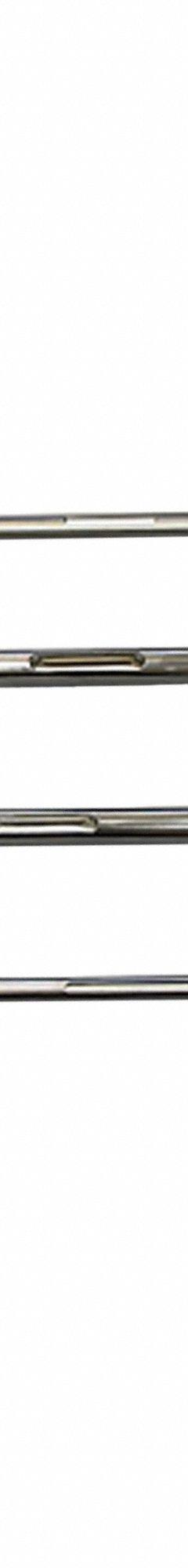 COLE-PARMER Powder Sampling Tool: 1.52 fl oz Capacity - Imperial, 1 in Handle Dia - Imperial, Silver (MPN 0628603). Key specifications — Color: Silver.