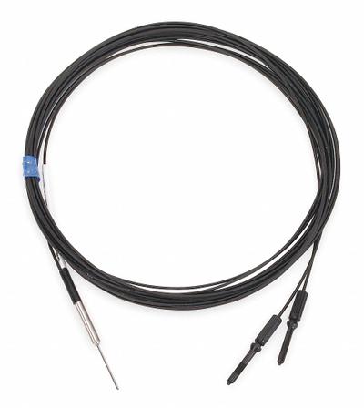 OMRON Fiber Optic Cable: Diffuse, 1/32 in dia Cylinder Pin - Fiber-Optic Sensor Cables