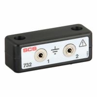 SCS Replacement Remote Input Jack: Remote Wrist Strap, Dual Operator Remote Jack, Not Certified, 724 (MPN 732). Key specifications — Brand: SCS; Compatible with Manufacturer Model Number: 724; Includes: Mounting Hardware; Product Type: Remote Wrist Strap; Manufacturer Part Number: 732; Jack Type: Dual Operator Remote Jack.