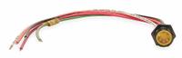 BRAD HARRISON External Thread Receptacle: 130013, 7/8"-16 Coupling Thread Size, 1 ft Wire Lg, 5 Pins (MPN 1R5006A20A120). Key specifications — Coupling Thread Size: 7/8"-16; IP Rating: IP67; Mounting Thread Size: 1/2"-14; Brand: BRAD HARRISON; Mounting Style: Panel; Series: 130013.