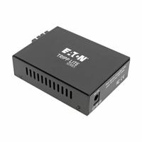 EATON TRIPP LITE Fiber to Ethernet Media Converter: 2 Ports, RJ45/SC Singlemode, Singlemode (MPN N785-INT-SC-SM). Key specifications — Port Type: RJ45; Mode Type: Singlemode; Manufacturer Part Number: N785-INT-SC-SM; Brand: EATON TRIPP LITE; Features: Completely Plug-and-Play with no Additional Software Required for Connection; Product Type: Fiber to Ethernet Media Converter; Maximum Input Voltage: 240V AC; Network Interface: 1 Gbps (Gigabit).