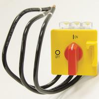 MARKEL PRODUCTS Disconnect Switch: Unit-Mounted, For 52AT75/52AT77/52AT81, 100 A, 600V AC, DPST, 80A (MPN DCS1003/5100). Key specifications — Contact Rating: 80A; Voltage, Phase: 600V AC, 1 or 3-phase; Mounting Type: Unit-Mounted; Product Type: Disconnect Switch; Switch Type: DPST; For Use With: 52AT77; Voltage: 600V AC; Includes: Wire Leads for Quick Connection.