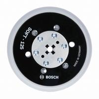 BOSCH Multi-Hole Sanding Pad: 5 in Wd, Round, Hook and Loop, Soft, For GET65-5, Rubber (MPN RSM5044). Key specifications — attr667743: Disc Backup Pad; attr667724: Round; attr667738: Multi-Hole; attr667733: Rubber; attr667729: GET65-5; attr667721: RSM5044; attr667725: BOSCH.