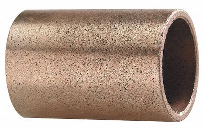 Dayton Sleeve Bearing: Bronze, 3/8 in Bore, 1/2 in OD, 1 in Lg, 50,000 lb/sq in-fpm Max PV - General Purpose Metallic Sleeve Bearings