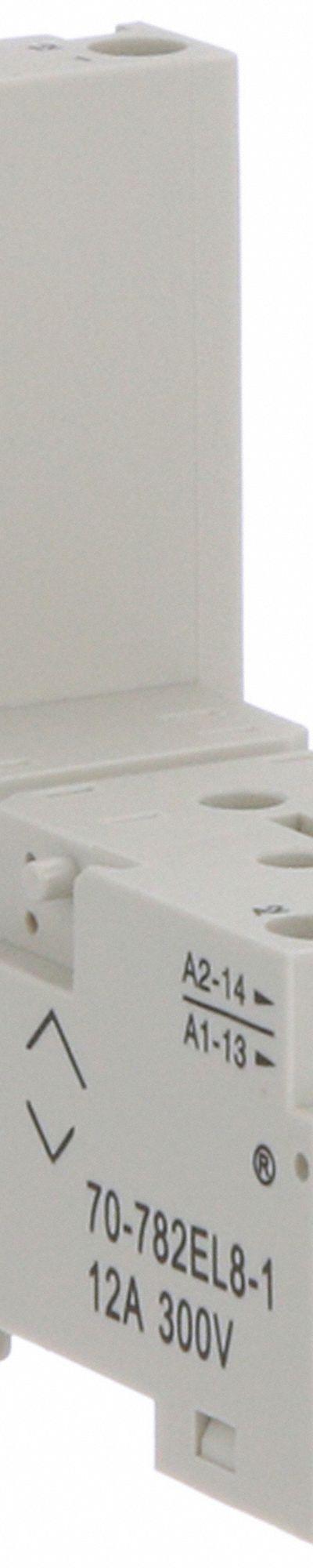 SCHNEIDER Relay Socket: 12 A Rating - DIN-Rail Mounted Sockets
