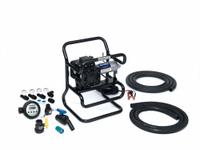 FILL-RITE Electric Drum Pump: Pump with Hose, Nozzle & Meter, 1/4 hp HP, 12 V DC, 13 gpm, EPDM (MPN SS435BX700). Key specifications — Brand: FILL-RITE; Suction Tube Material: EPDM.
