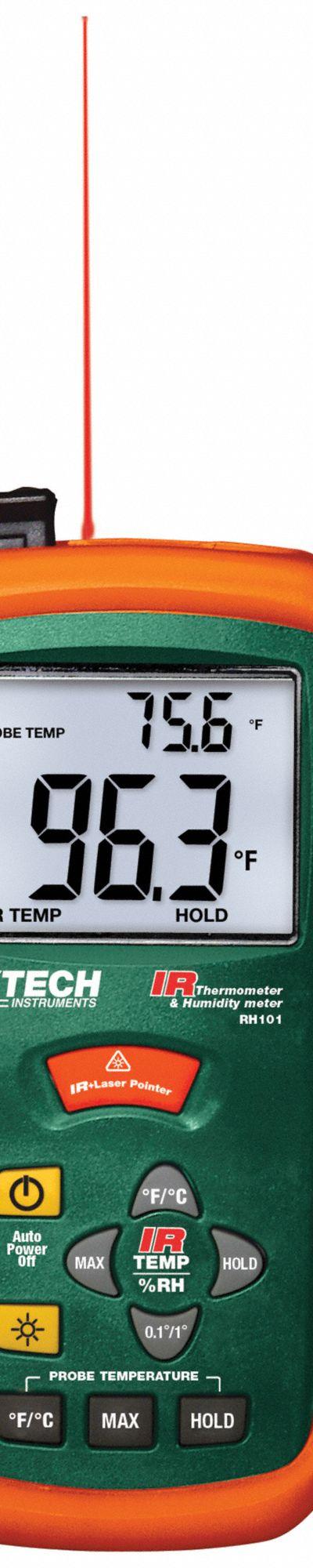 EXTECH Relative Humidity Meter: Cabled - Infrared Temperature & Humidity Meters