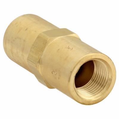 APPROVED VENDOR Piston Spring Check Valve: Piston, Inline Valve Body, 3/8 in Pipe Size - Brass Inline Piston Check Valves