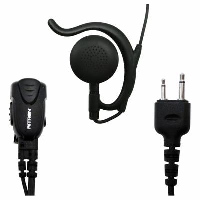 RITRON Listen-Only Earpiece: Fits Ritron, For Jobcom JBS/Jobcom JMX Series, Ear Hook - Listen-Only Earpieces