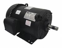 DAYTON General Purpose Motor: Rigid Base Mount, Totally Enclosed Fan Cooled, 3 hp, 230/460V AC (MPN 36VF28). Key specifications — Brand: DAYTON; Nameplate Voltage @ 60 Hz: 230/460V AC; Full Load Current @ 60 Hz: 8.43/7.62 A; Nameplate RPM @ 60 Hz: 1,765 RPM; Motor Enclosure: TEFC.