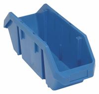 QUANTUM STORAGE SYSTEMS Cross-Stacking Bin: 6 5/8 in x 18 1/2 in x 7 in, Blue, Label Holder Included (MPN QP1867BL). Key specifications — Electrostatic Discharge: Not Electrostatic Discharge Conductive; Brand: QUANTUM STORAGE SYSTEMS; % Recycled Content: 0%.