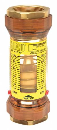 HEDLAND Mechanical Flowmeter: Flow Meter, Scale, Variable Area, Inline, Universal, Gallons/Liters (MPN H617-610-R). Key specifications — Display Type: Scale; O-Ring Material: Buna-N; Includes Flow Rate Adjustment Knob: No; Includes Pressure Guage: No; Mounting Orientation: Universal; Unit Of Measure: Liters; Brand: HEDLAND; Accuracy: +/-5%.