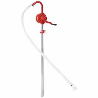 ACTION PUMP Hand Pump: Rotary Action, Pump with Hose & Spout, Cast Iron Housing, 48 oz per stroke (MPN 3005HFC). Key specifications — Brand: ACTION PUMP; Housing Material: Cast Iron; Maximum Flow Rate: 48 oz per stroke; Suction Tube Material: Steel; Seal Material: Viton.