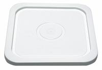 APPROVED VENDOR Pail Lid: Snap-On, White, Plastic, FDA Compliant, 10 3/8 in L x 10 3/8 in W (MPN SQ2140WL). Key specifications — attr1265148: Not Rated; attr1188872: APPROVED VENDOR; attr1265149: Not Rated; attr1188855: 21YK47; attr1188854: Plastic; attr1188856: SQ2140W.