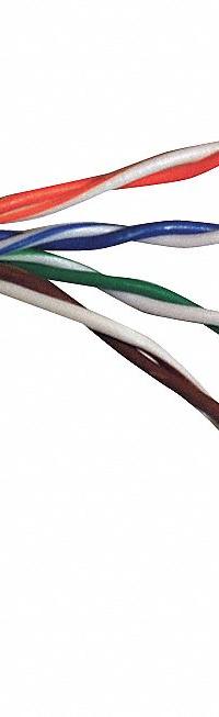 CAROL Category Cable: 14 pF/ft Max Capacitance, 1,000 ft Cable Lg, 24 AWG, Plenum, White, PVC, Std (MPN CP5.30.02). Key specifications — Conductor Gauge: 24 AWG; Jacket Material: PVC; Brand: CAROL; Pairs Separation: Standard.