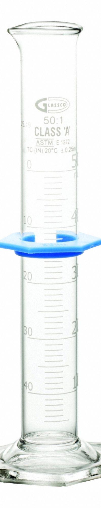 UNITED SCIENTIFIC SUPPLIES INC Graduated Cylinder: 50 mL - Class A Glass Graduated Cylinders