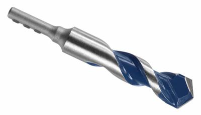 BOSCH Round Hammer Drill: 1 in Drill Bit Size, 4 in Max Drilling Dp - Round-Shank Masonry Drill Bits