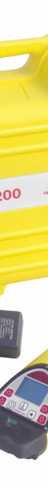 LEICA PIPER Pipe Laser Kit: Yellow, Pipe Laser, 16 1/2 in Overall Ht, 10 1/2 in Overall Wd, Aluminum (MPN PIPER 200R Kit). Key specifications — attr935972: LEICA PIPER; attr937993: Pipe Laser; attr940214: Yellow; attr940218: Pipe Laser; attr940221: Charger with AC and Auto Adapter; attr940223: Aluminum.