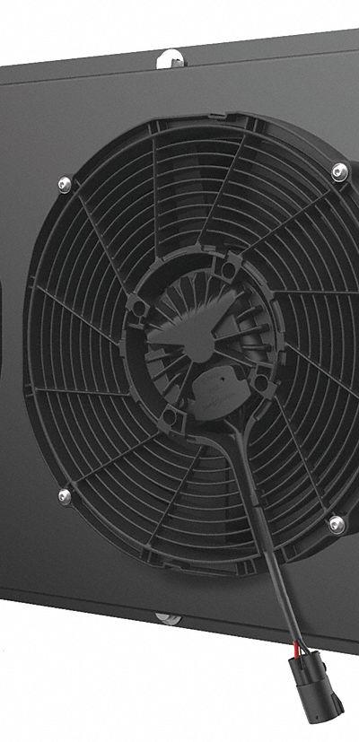 AKG Forced Air Oil Cooler: 66 hp Heat Removed - DC Motor Driven Forced Air Oil Coolers