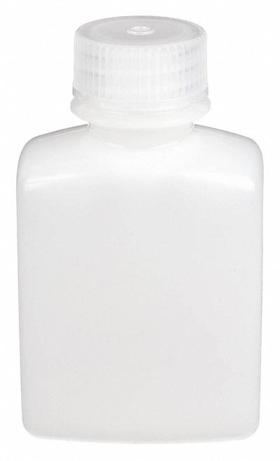 APPROVED VENDOR Reagent Bottle: 1 L, 32 fl oz, HDPE, Colorless, 53-415 mm Screw Closure Size - HDPE Rectangular Lab Bottles