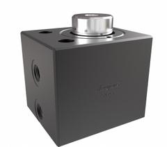 JERGENS Hydraulic Cylinder: Double Acting, 15,700 lbf Nominal Capacity, 1/2 in Stroke Lg (MPN 60383). Key specifications — attr95641: Double Acting; attr95644: 1.37 sq in (Pull); 3.14 sq in (Push); attr98894: JERGENS; attr1099769: Double Mounting Hole.