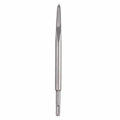 MILWAUKEE Self Sharpening Chisel Bit: 1/2 in Head Wd, 10 in Overall Lg - Self-Sharpening Chisel Bits for SDS-Plus Hammer Drills