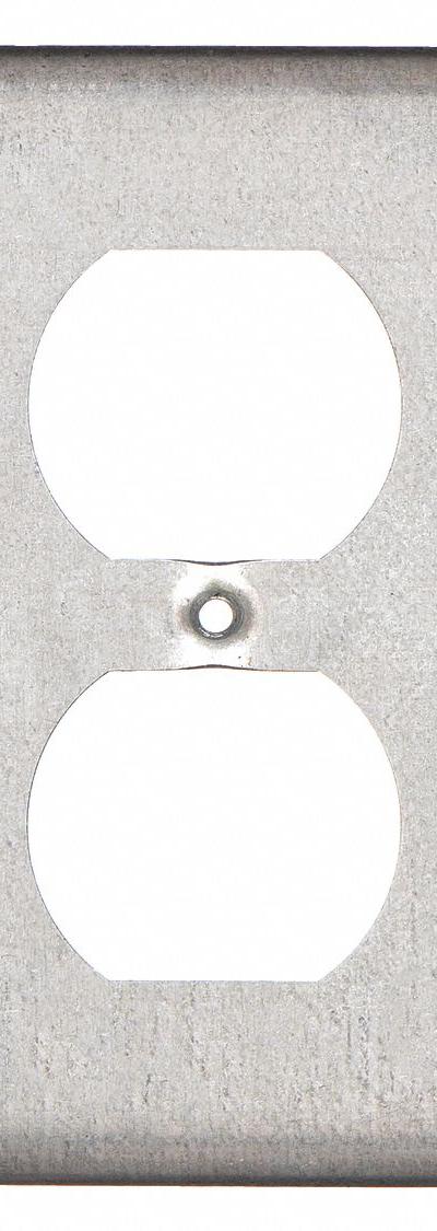 RACO Electrical Box Cover: 1 Gangs - Galvanized Electrical Box Covers