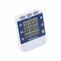 TRACEABLE Digital Timer: Memory Recall/Versatile Triple-Display Timer, 1/2 in x 3 1/4 in x 2 3/4 in (MPN 5008). Key specifications — Clock Function Included: Yes; Count Direction: Count Up; Features: Versatile Triple-Display Timer; Digital Display Screen Type: LCD; Alarm Type: Audible; Brand: TRACEABLE; Maximum Time Setting: 99 hrs, 59 minutes, 59 seconds.